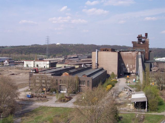 Geländer der Henrichshütte, Bereich Stahlwerk