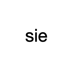 sie
