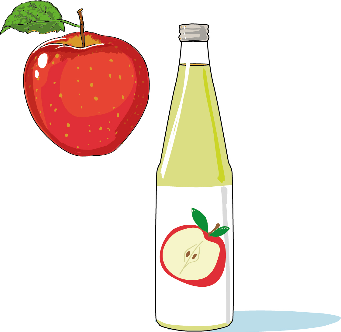 der Apfelsaft